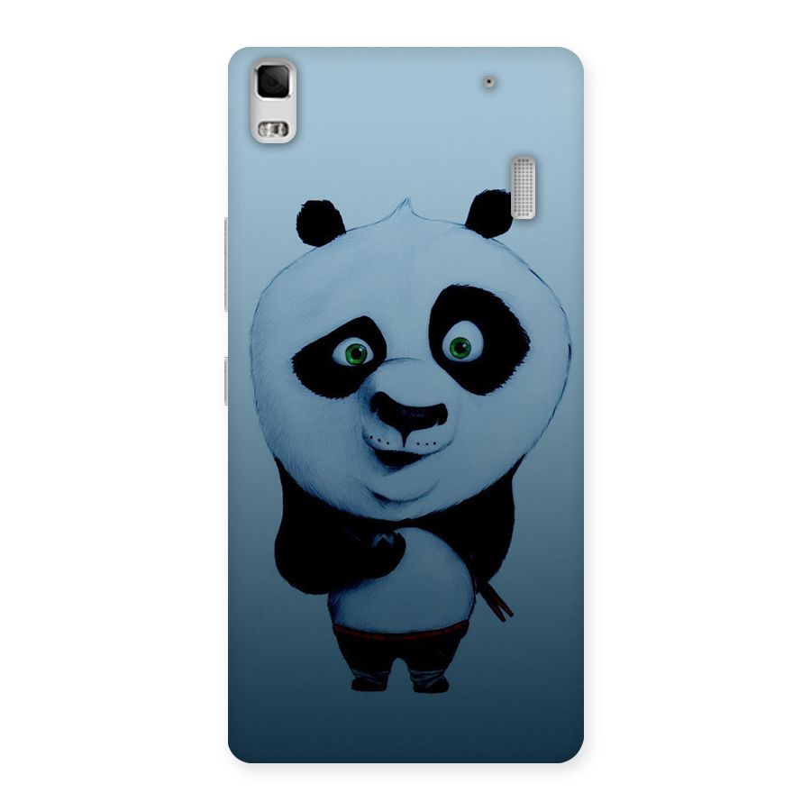 Confused Cute Panda Back Case for Lenovo A7000