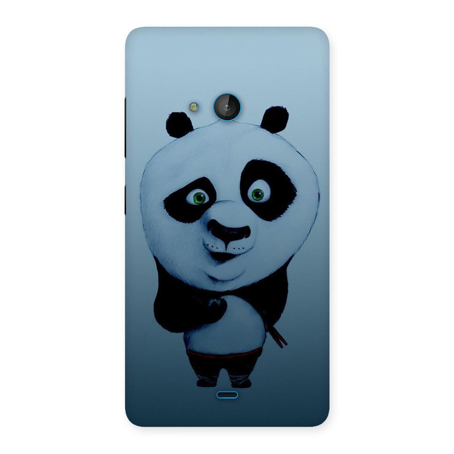 Confused Cute Panda Back Case for Lumia 540