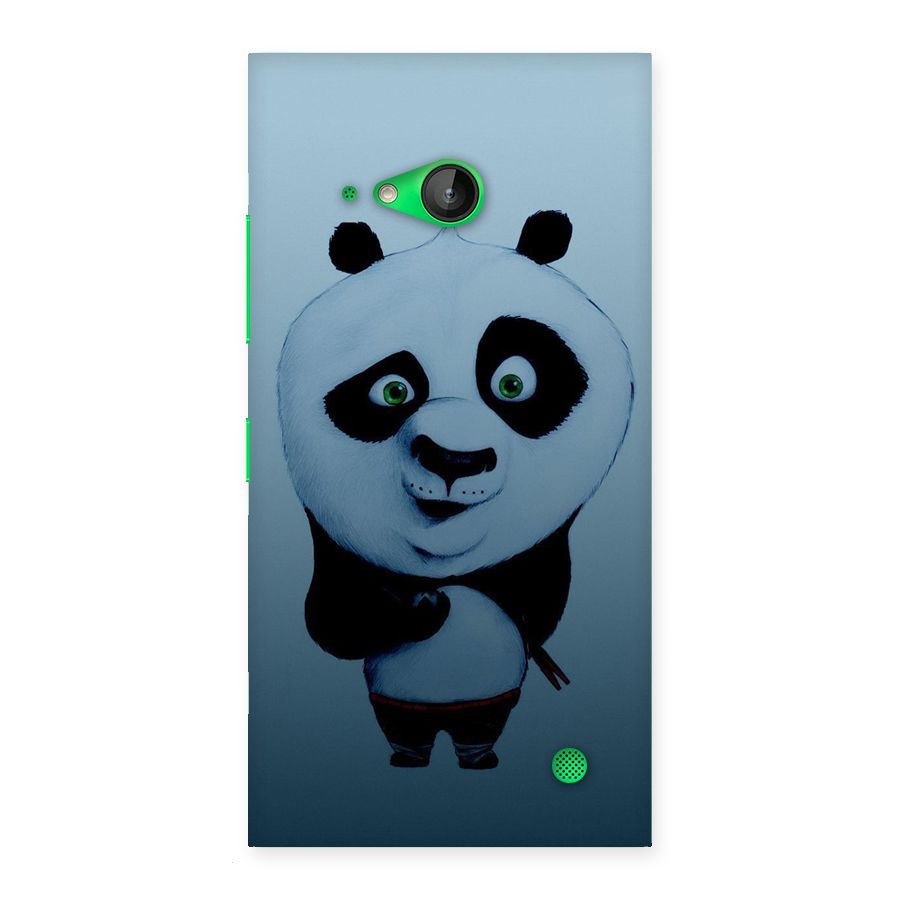 Confused Cute Panda Back Case for Lumia 730