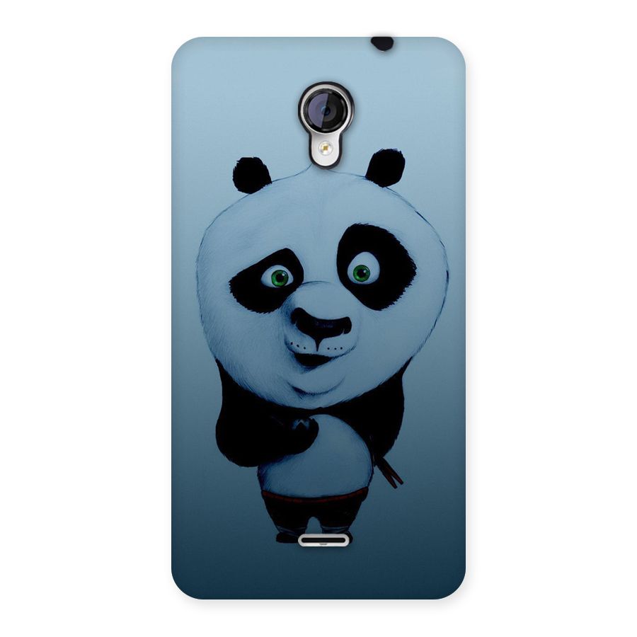 Confused Cute Panda Back Case for Micromax Unite 2 A106