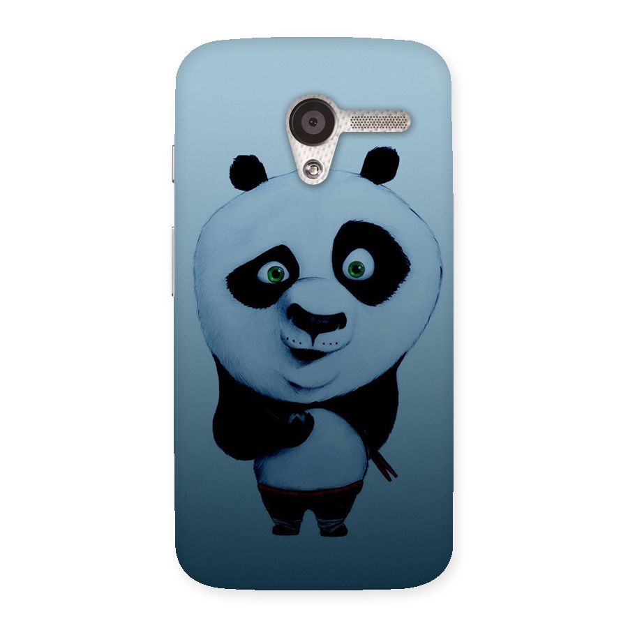 Confused Cute Panda Back Case for Moto X