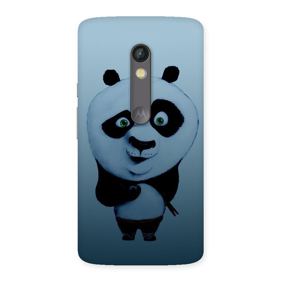 Confused Cute Panda Back Case for Moto X Play