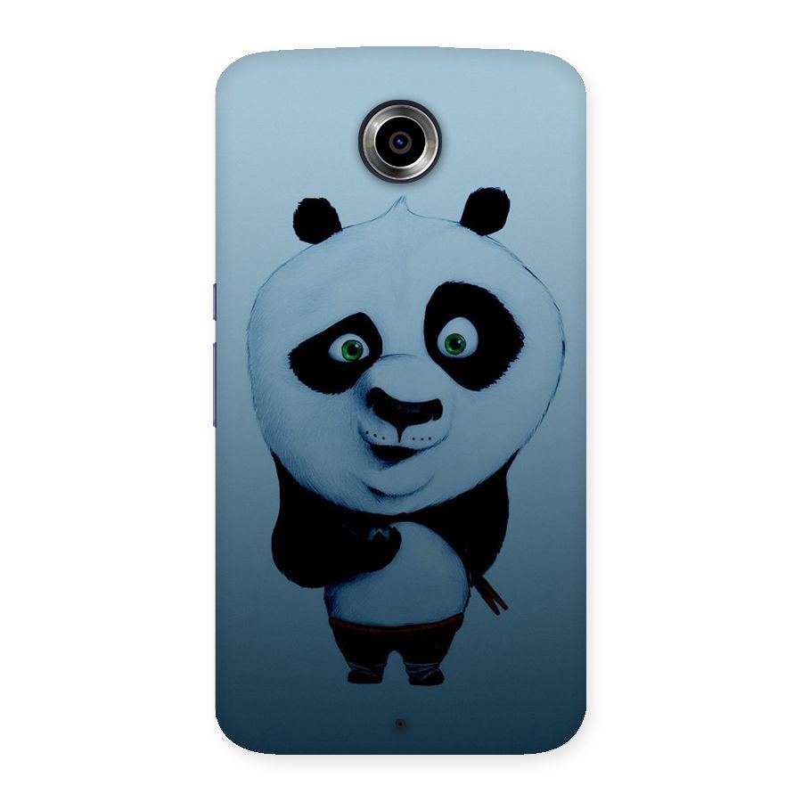 Confused Cute Panda Back Case for Nexsus 6