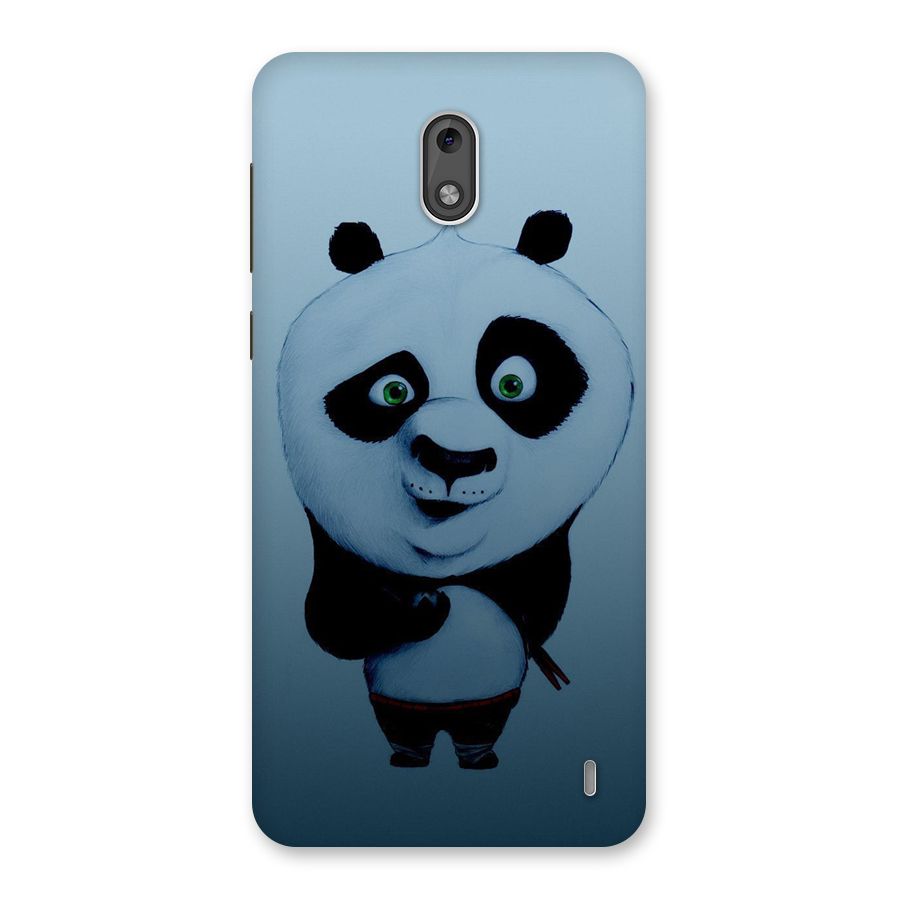 Confused Cute Panda Back Case for Nokia 2