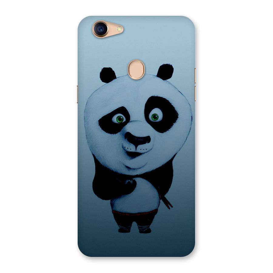 Confused Cute Panda Back Case for Oppo F5