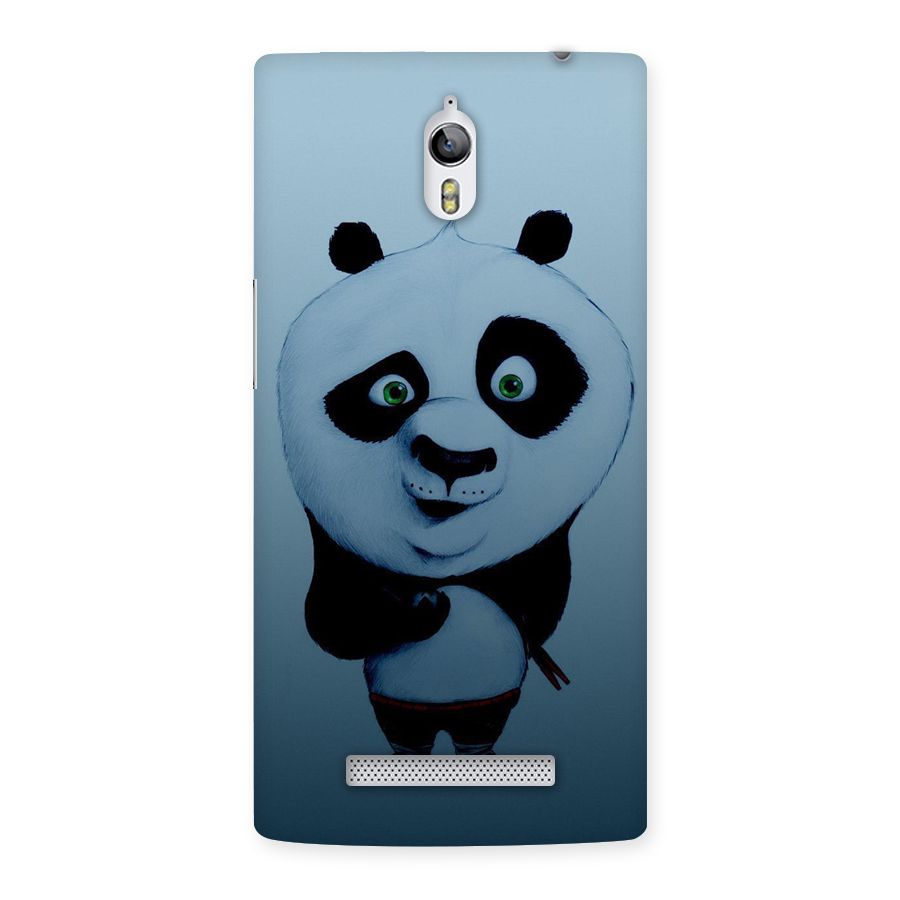 Confused Cute Panda Back Case for Oppo Find 7