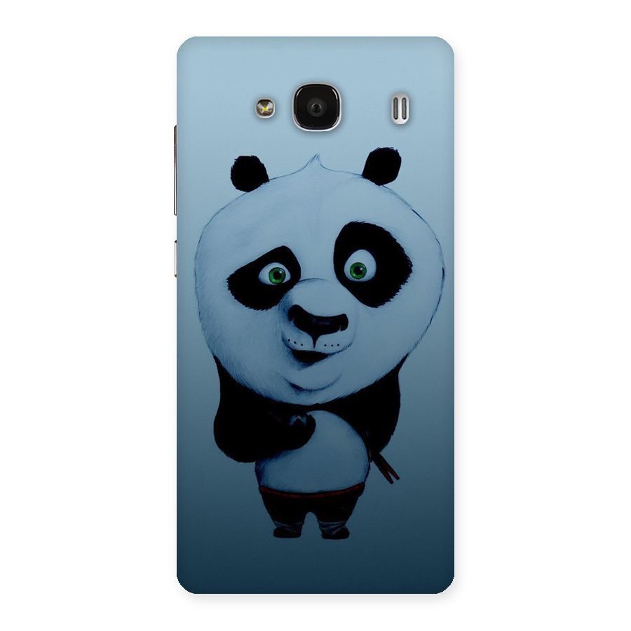 Confused Cute Panda Back Case for Redmi 2