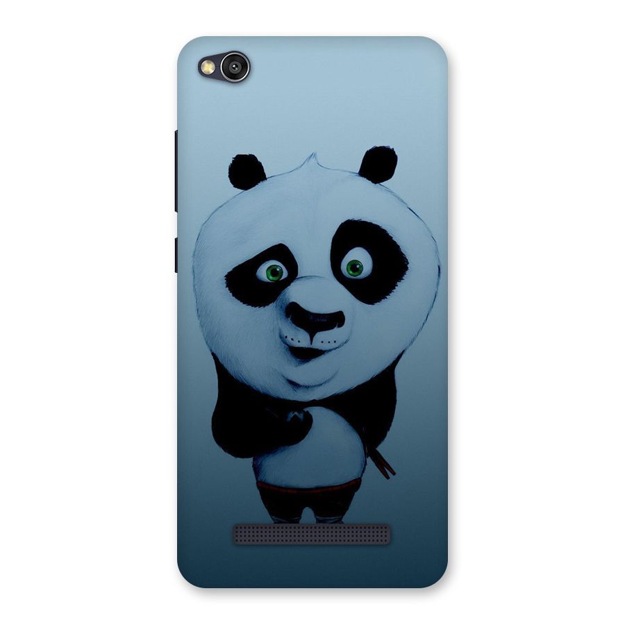 Confused Cute Panda Back Case for Redmi 4A