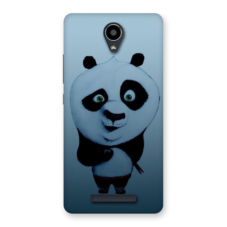 Confused Cute Panda Back Case for Redmi Note 2