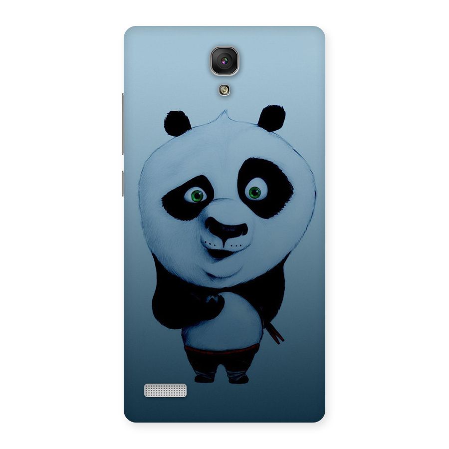 Confused Cute Panda Back Case for Redmi Note Prime