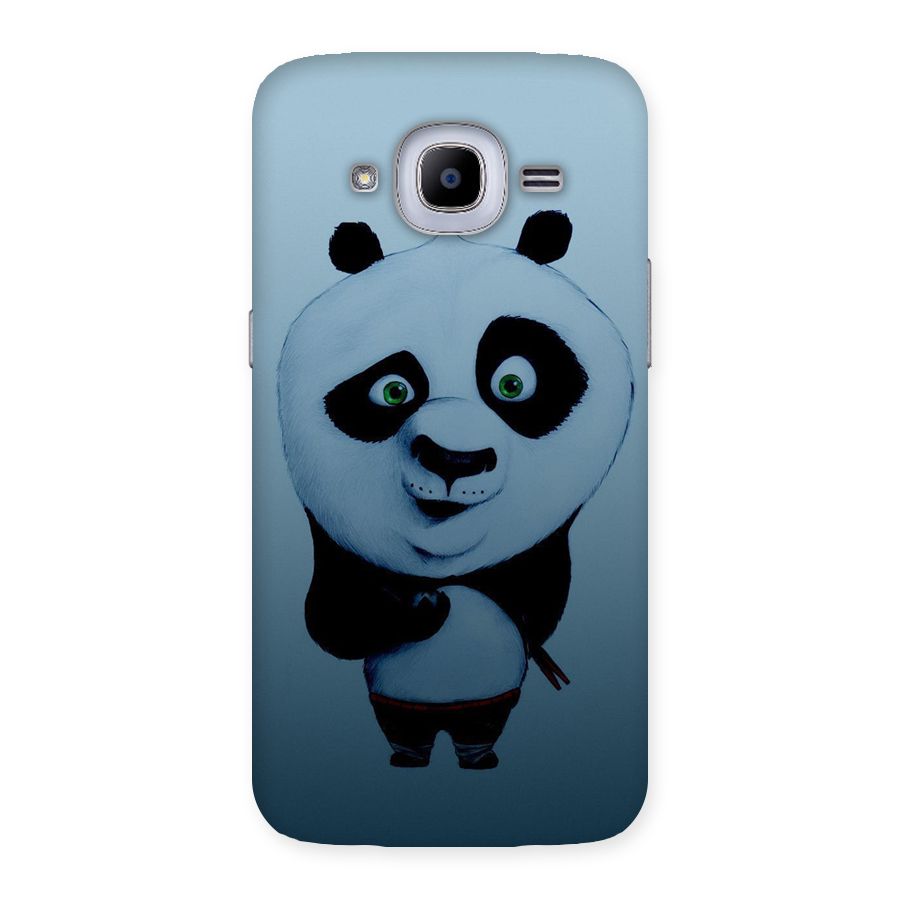 Confused Cute Panda Back Case for Samsung Galaxy J2 2016