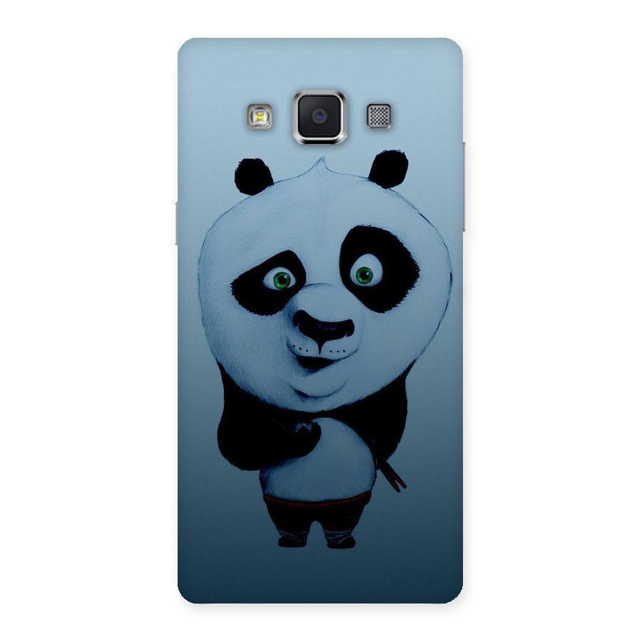 Confused Cute Panda Back Case for Samsung Galaxy A5