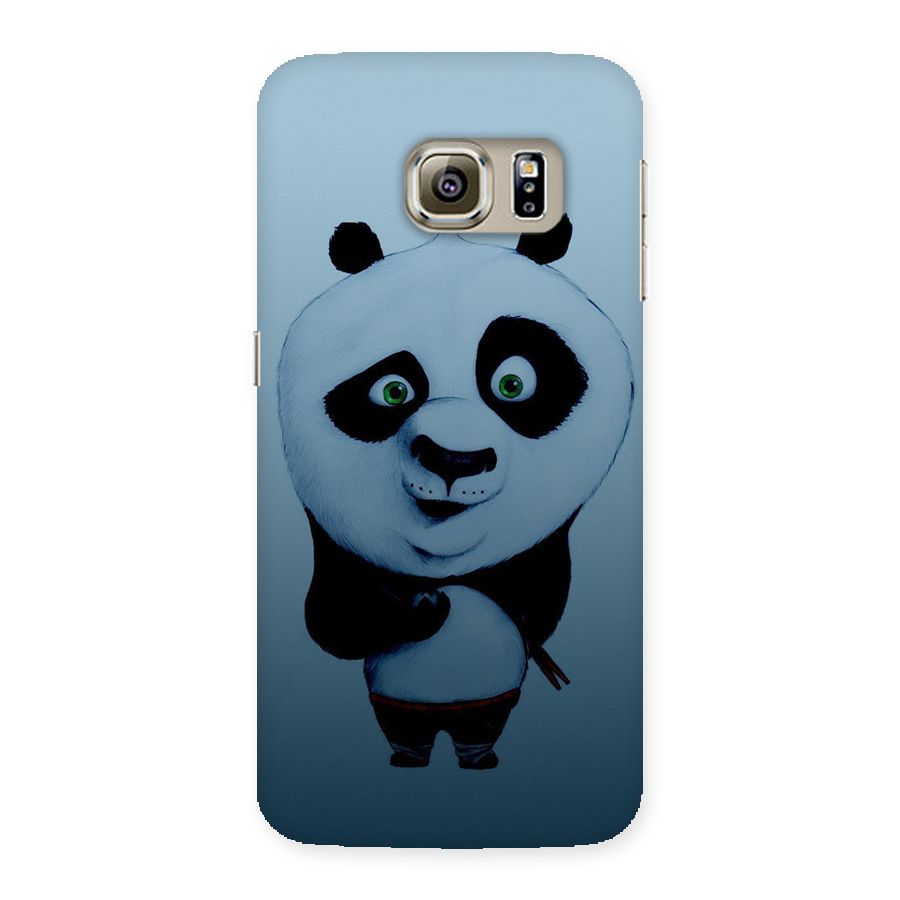 Confused Cute Panda Back Case for Samsung Galaxy S6 Edge Plus