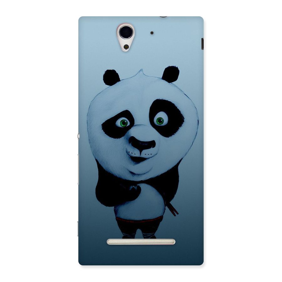 Confused Cute Panda Back Case for Sony Xperia C3