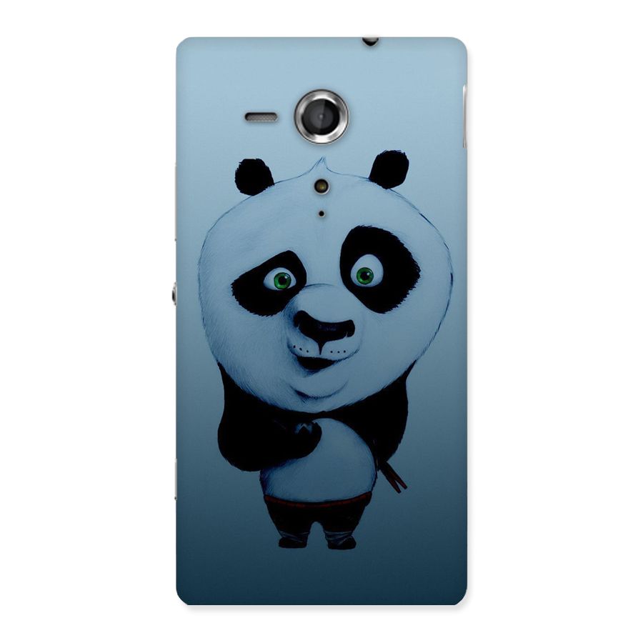 Confused Cute Panda Back Case for Sony Xperia SP