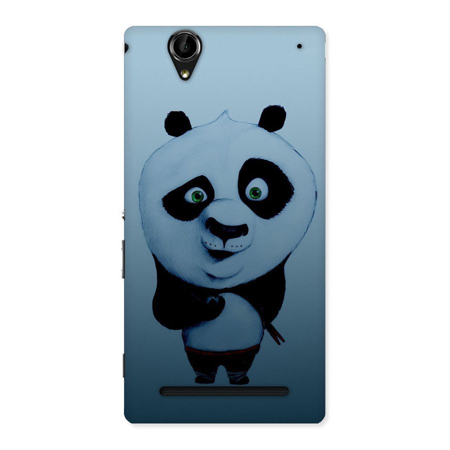 Confused Cute Panda Back Case for Sony Xperia T2