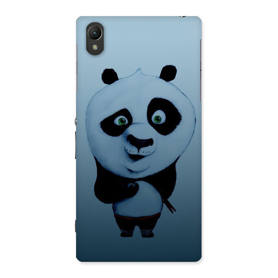 Confused Cute Panda Back Case for Sony Xperia Z1
