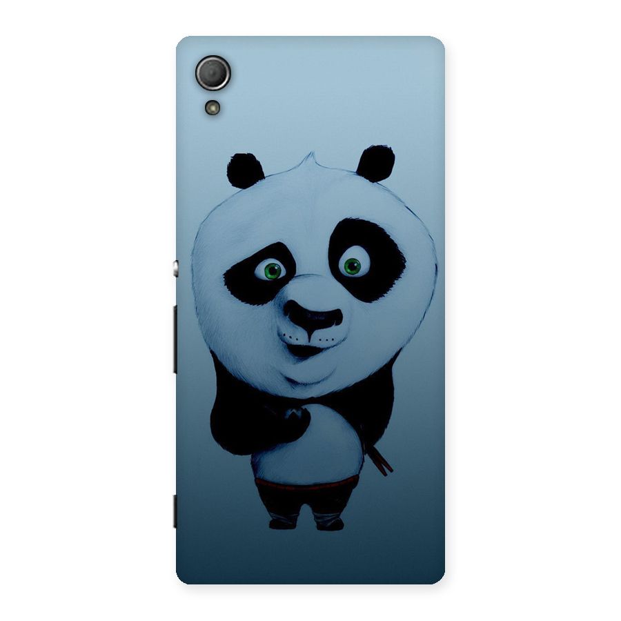 Confused Cute Panda Back Case for Xperia Z4