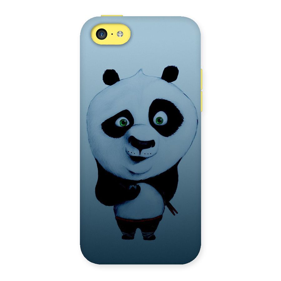 Confused Cute Panda Back Case for iPhone 5C