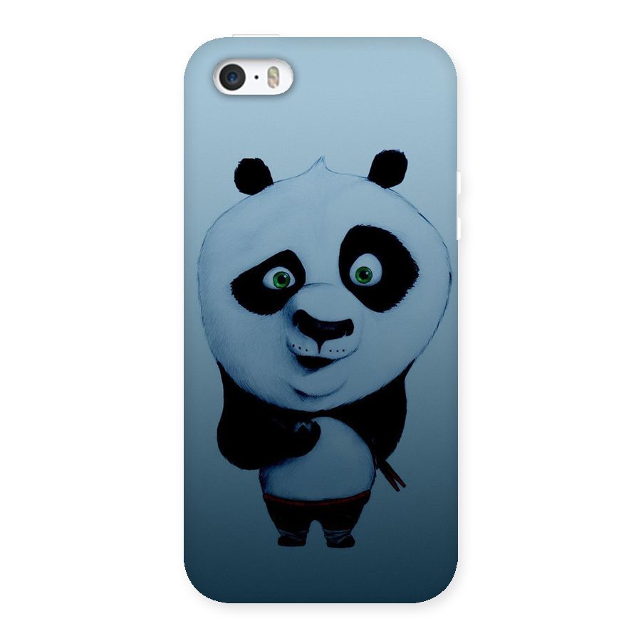 Confused Cute Panda Back Case for iPhone 5 5S