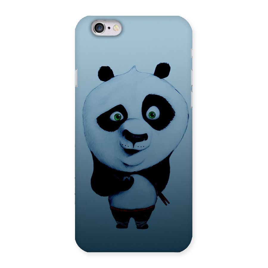 Confused Cute Panda Back Case for iPhone 6 6S