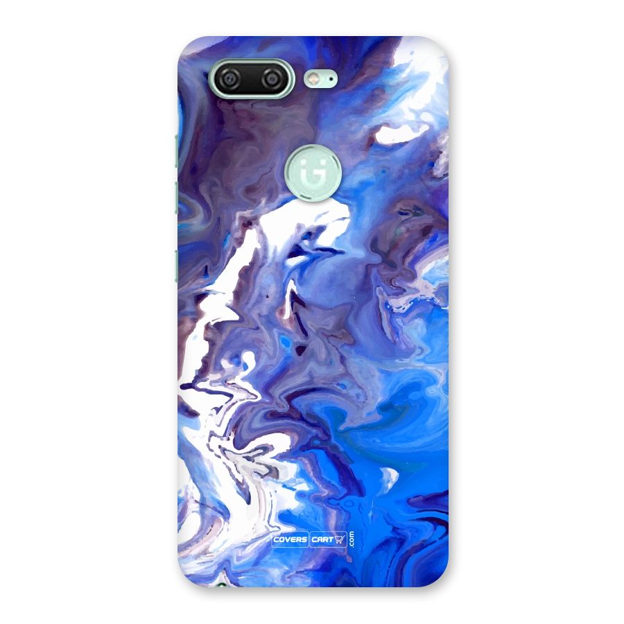 Cool Blue Marble Texture Back Case for Gionee S10