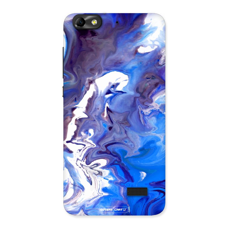 Cool Blue Marble Texture Back Case for Honor 4C