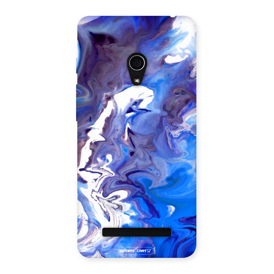 Cool Blue Marble Texture Back Case for Zenfone 5