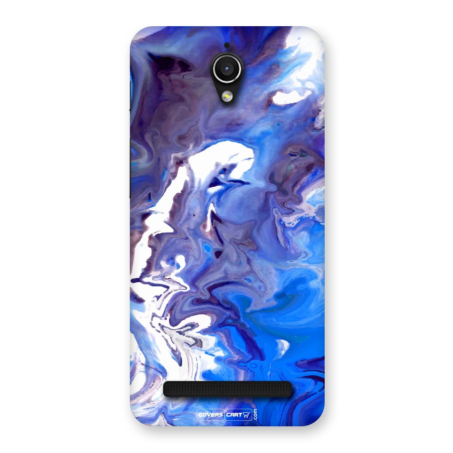 Cool Blue Marble Texture Back Case for Zenfone Go