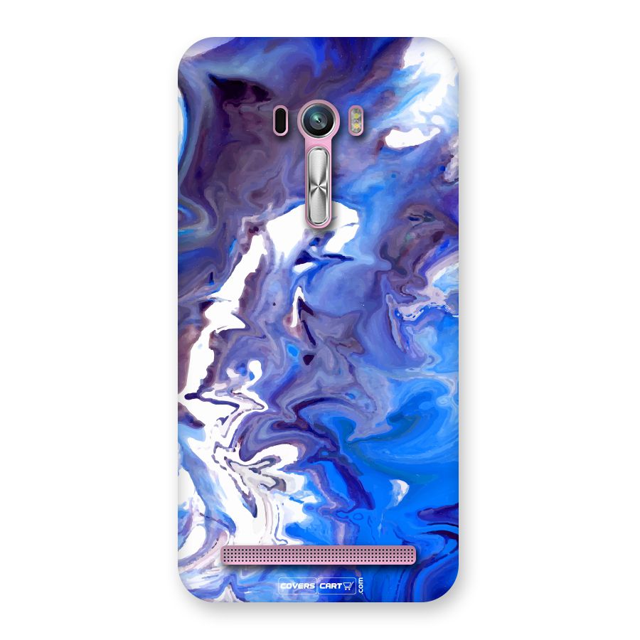 Cool Blue Marble Texture Back Case for Zenfone Selfie
