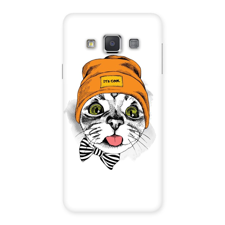 Cool cat Back Case for Galaxy A3
