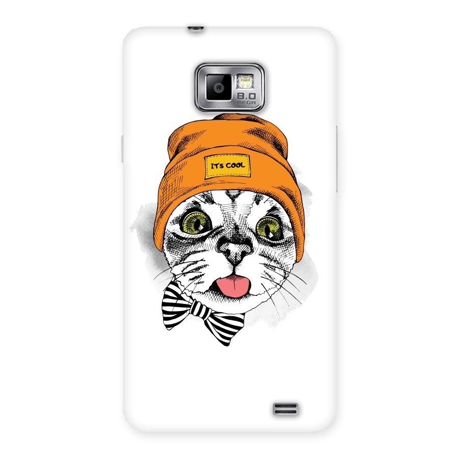 Cool cat Back Case for Galaxy S2