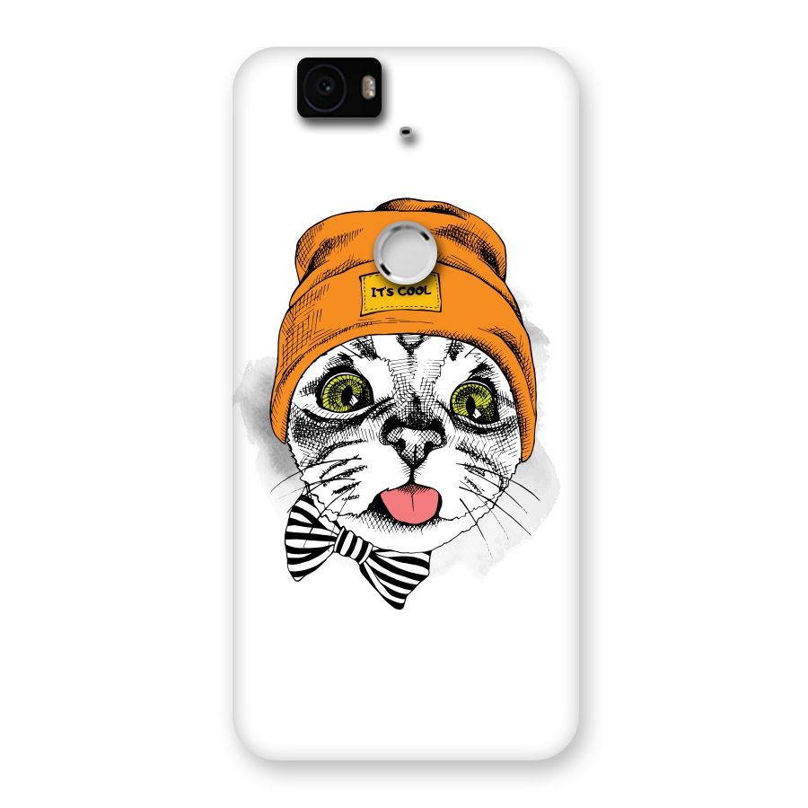 Cool cat Back Case for Google Nexus-6P