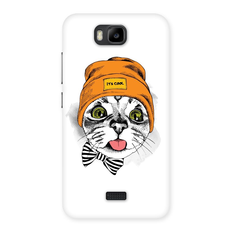 Cool cat Back Case for Honor Bee