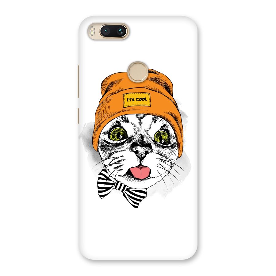 Cool cat Back Case for Mi A1