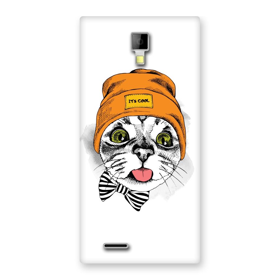 Cool cat Back Case for Micromax Canvas Xpress A99