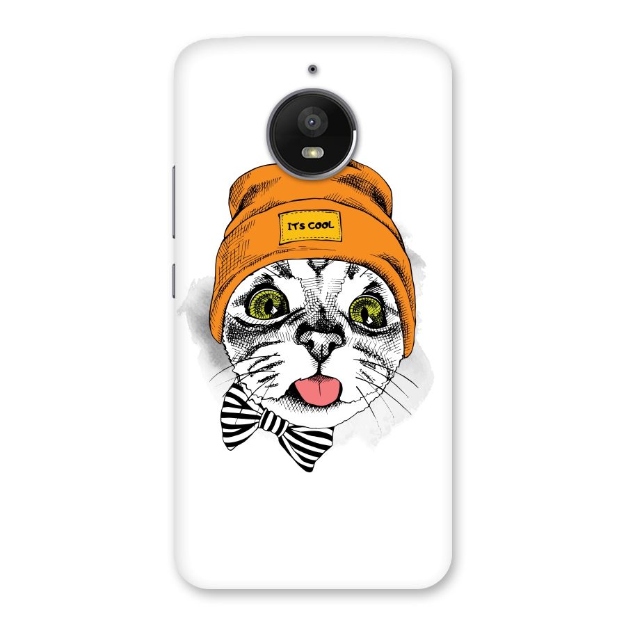 Cool cat Back Case for Moto E4 Plus