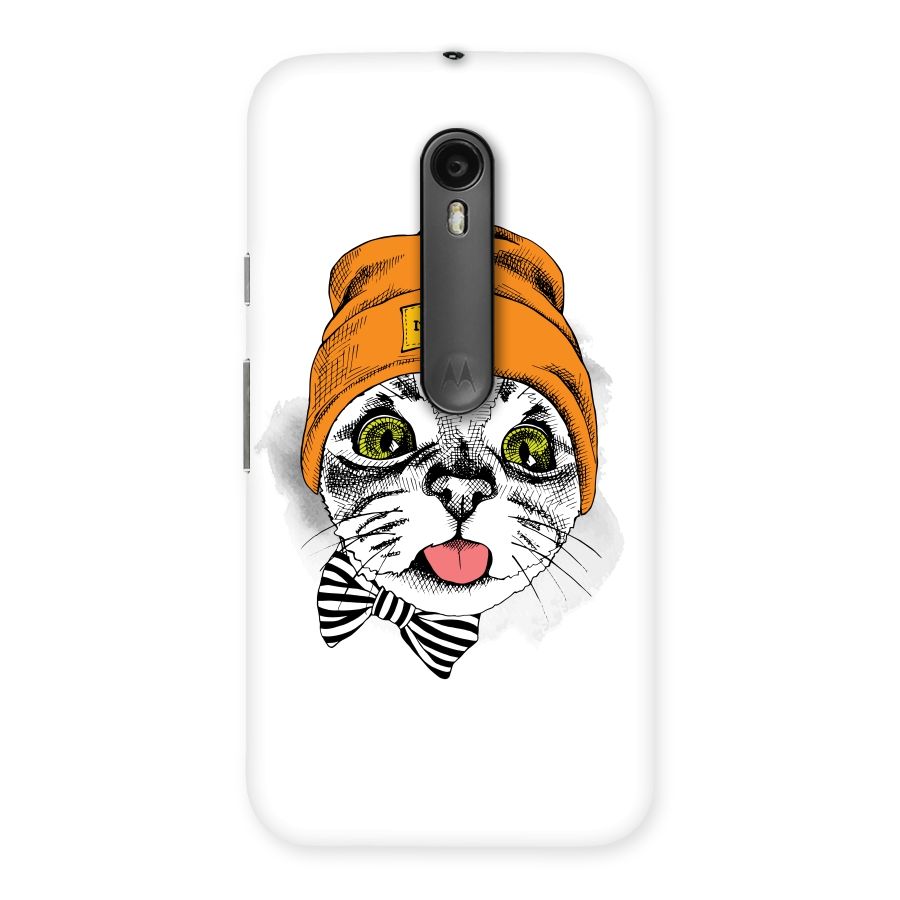 Cool cat Back Case for Moto G3
