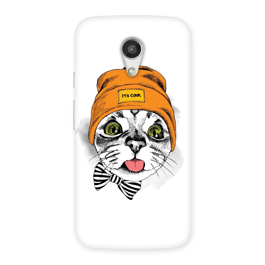 Cool cat Back Case for Moto G 2nd Gen