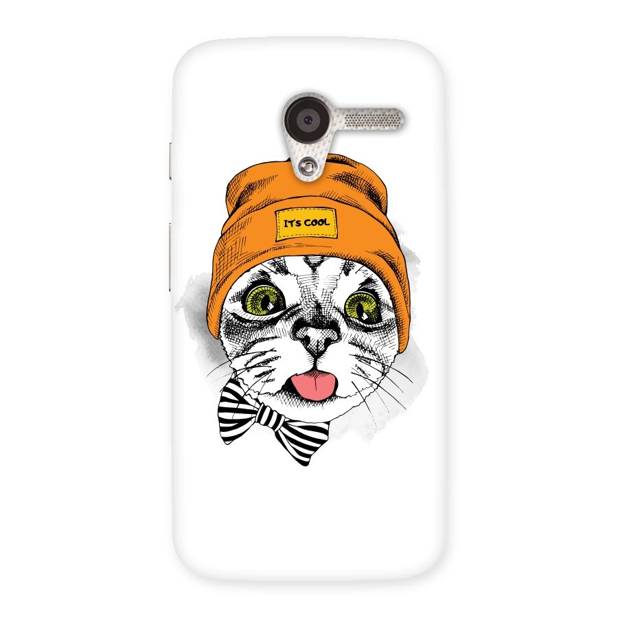 Cool cat Back Case for Moto X