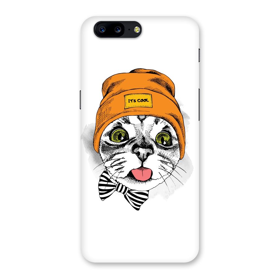 Cool cat Back Case for OnePlus 5