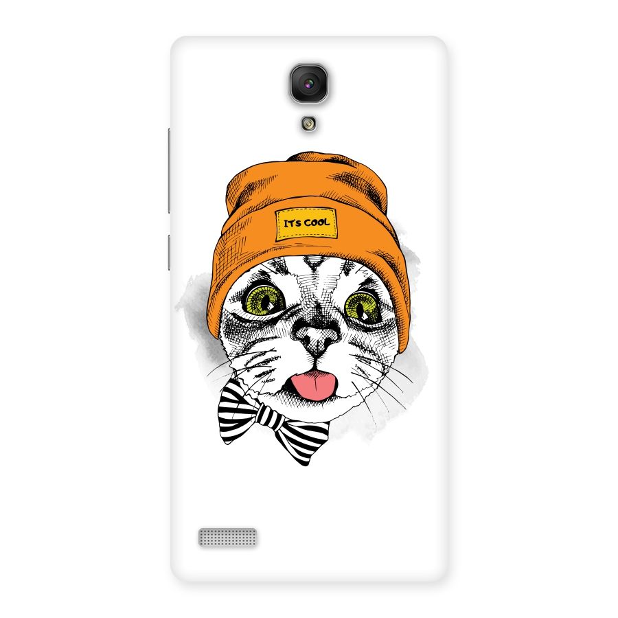 Cool cat Back Case for Redmi Note