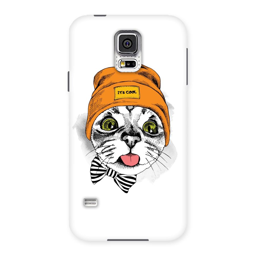 Cool cat Back Case for Samsung Galaxy S5