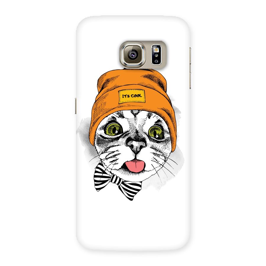 Cool cat Back Case for Samsung Galaxy S6 Edge