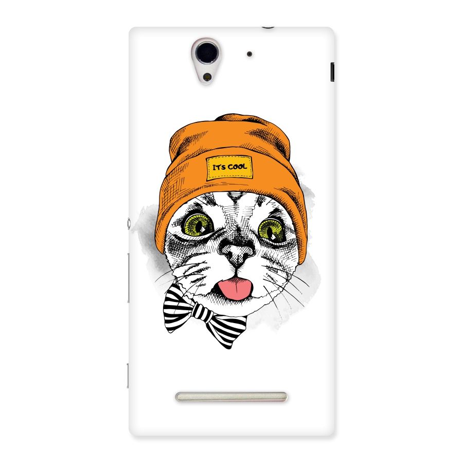Cool cat Back Case for Sony Xperia C3