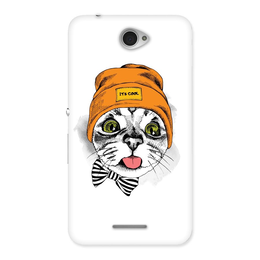 Cool cat Back Case for Sony Xperia E4