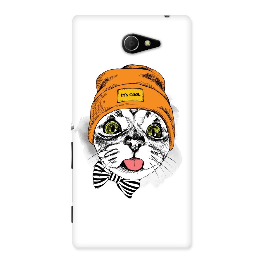 Cool cat Back Case for Sony Xperia M2