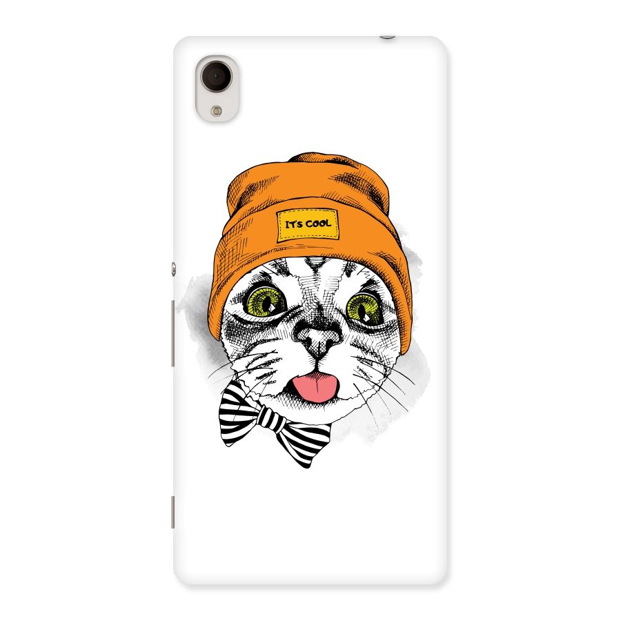 Cool cat Back Case for Sony Xperia M4