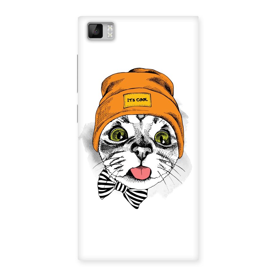 Cool cat Back Case for Xiaomi Mi3