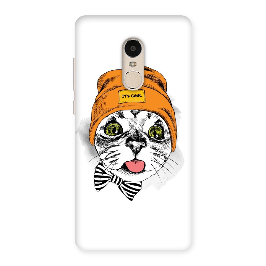 Cool cat Back Case for Xiaomi Redmi Note 4
